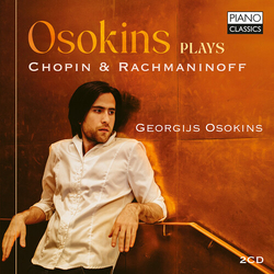 Georgijs Osokins Osokins Plays Chopin & Rachmaninoff CD