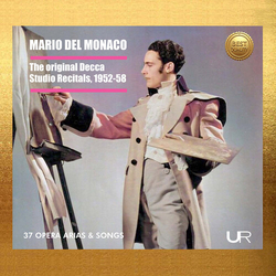 Mario del Monaco Mario Del Monaco: Original Decca Studio Recitals 1 CD