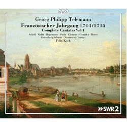 Georg Philipp Telemann & Neumeyer Consort & Felix Koch & Scholl & Kelly & Begemann & Stolz & Clement & Grutzka & Botos & Gutenberg Soloists CD