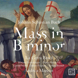 Johann Sebastian Bach & La Cetra Basel & Miriam Feuersinger & Hana Blažíková & Carlos Mena & Jakob Pilgram & Tobias Berndt & Andrea Marcon Mass in CD