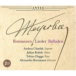 Meyerbeer & Andrea Chudak & Julian Rohde & Tobias Hagge & Alexandra Rossmann Romanzen Lieder Balladen CD