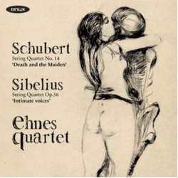 Schubert & Sibelius & Ehnes Quartet String Quartet No. 14 'Death And The Maiden' / String Quartet Op. 56 'Intimate Voices' CD