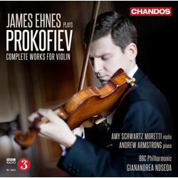 James Ehnes Prokofiev: Complete Works For Violin CD