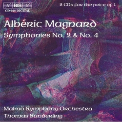 Albéric Magnard & Malmö Symphony Orchestra & Thomas Sanderling Symphonies No. 2 & No. 4 CD