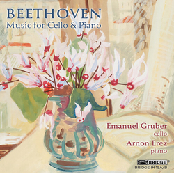 Emanuel Gruber Beethoven: Music for Cello & Piano CD