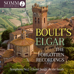Sir Adrian Boult & Sir Edward Elgar Boult's Elgar The Forgotten Recordings CD