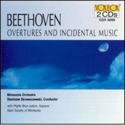 Beethoven / Skrowaczewski / Bryn-Julson Overtures/Incidental Music CD