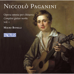 Paganini / Bonelli Paganini: Complete Guitar Works, Vol. 1 CD