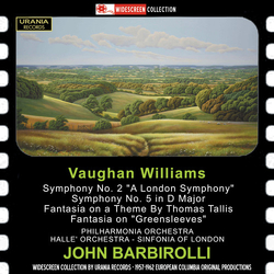 Elgar, Edward / Halle Orchestra / Barbirolli, John Barbirolli Conducts Vaughan-williams CD