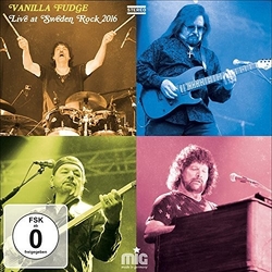 Vanilla Fudge Live At Sweden Rock 2016 - The 50th Anniversary WITH DVD 2 CD