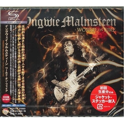 Yngwie Malmsteen World On Fire CD