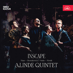 Alinde Quintet Haas, Shostakovich, Vasks, & Novak: Inscape – Alinde Quintet CD