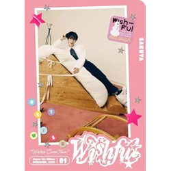 NCT Wish Wishful - Sakuya Version - incl. Postcard, Sticker + Trading Card JAPAN LIMITED PHOTOCARD STICKER CD