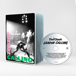 The Clash London Calling Scrapbook DELUXE WITH BOOK CD