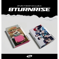 8Turn 8Turnrise - Random Cover - incl. 84pg Booklet, 64pf Selfie Book, 2 Photocards, Sticker, Mini-Poster, 8 Film Photos PHOTOCARD POSTER STICKER CD