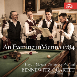 Haydn / Mozart / Bennewitz Quartet Haydn, Mozart, Dittersdorf & Vanhal: An Evening in Vienna 1784 CD