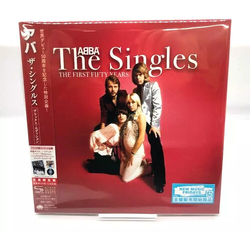 ABBA The Singles (The First Fifty Years) JAPAN LIMITED POSTER SHM-CD JAPANESE SHM 2 CD