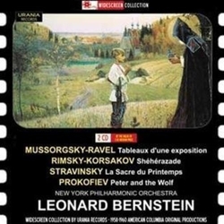 Mussorgsky & Rimsky Korsakov & Stravinsky & Prokofiev & New York Philharmonic Orchestra & Leonard Bernstein Tableaux D'une Exposition / CD