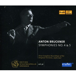 Karl Böhm Bruckner: Symphonies 4 & 5 CD