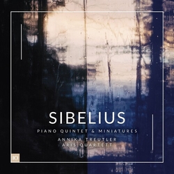 Jean Sibelius & Annika Treutler & Aris Quartett Piano Quintet & Miniatures CD