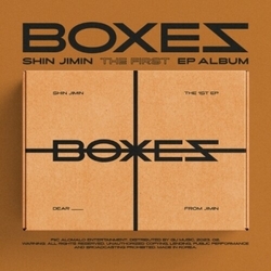 Shin Jimin Boxes (1st EP) - Package Outbox, Photo Book, Lyrics Paper, Plastic Bag, Folded Poster, Illust Sticker ASIA PHOTOCARD POSTER STICKER CD