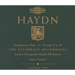 Haydn / Fischer / Austro-Hungarian Haydn Orchestra Symphonies 21-39 2 CD