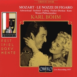Karl Böhm & Elisabeth Schwarzkopf & Wiener Philharmoniker & Wiener Staatsopernchor W.A. Mozart - Le Nozze di Figaro KV 492 CD
