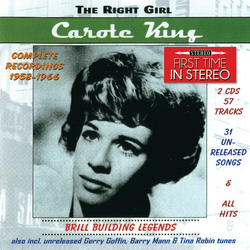 Carole King Right Girl: Brill Building Legends CD
