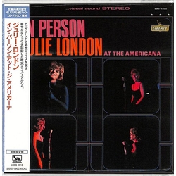 Julie London In Person At The Americana JAPANESE MINI-LP SLEEVE CD