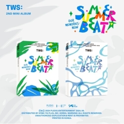 TWS Summer Beat! - Random Cover - incl. 116pg Photobook, Zipper Pouch, Paper Sachet, Message, Sticker Pack, Slide PHOTOBOOK PHOTOCARD STICKER CD