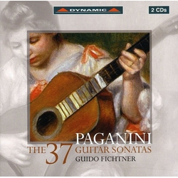 Guido Fichtner & Niccolò Paganini Paganini: The 37 Guitar Sonatas CD