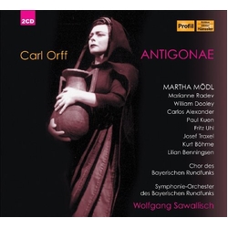Orff / Modl / Radev / Dooley / Kuen / Alexander Antigonae (Complete) COMPILATION 2 CD