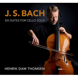 J.S. Bach & Henrik Dam Thomsen Six Suites For Cello Solo CD