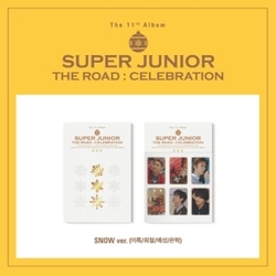 Super Junior The Road : Celebration - Snow Version ASIA CD