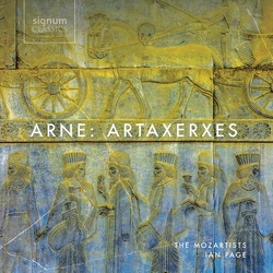 Arne & The Mozartists & Ian Page Artaxerxes CD