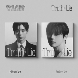Hwang Min Hyun Truth or Lie - Random Cover - incl. 88pg Photobook, 2 Photocards, 2 Postcards, Mini Poster PHOTOBOOK PHOTOCARD POSTER STICKER CD