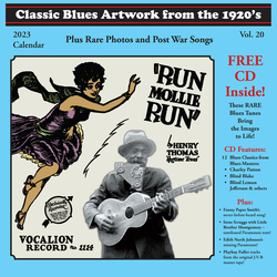 Classic Blues Artwork From the 1920s Calendar / Va CLASSIC BLUES ARTWORK FROM THE 1920S CALENDAR (2023) (various artists) CD