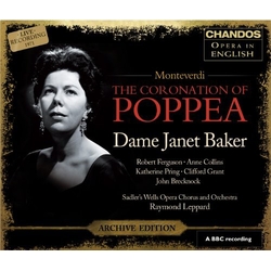 Monteverdi / Baker / Leppard / Sadlers Wells Coronation of Poppea CD