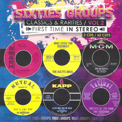 Various Sixties Groups Classics & Rarities, Vol. 2 CD