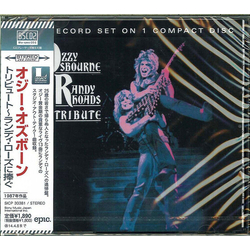 Ozzy Osbourne Randy Rhoads Tribute COLOURED BLUE JAPAN JAPANESE BLU-SPEC 2 CD