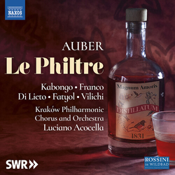 Auber & Kabongo & Franco & Di Lieto & Fatyol & Vilichi & Kraków Philharmonic Chorus & Orchestra & Luciano Acocella Le Philtre CD