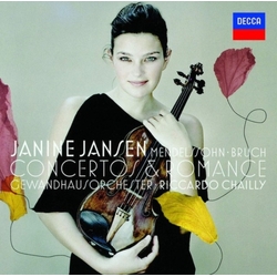 Janine Jansen & Mendelssohn & Bruch & Gewandhausorchester & Riccardo Chailly Concertos & Romance JAPAN SHM-CD JAPANESE SHM CD