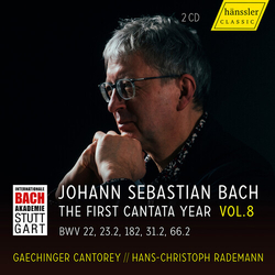 Gaechinger Cantorey Vision Bach - The First Cantata Year, Vol. 8 CD