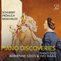 Klavierduo Haag-Soos Schubert: Divertissement sur des motifs originaux francais, D 823; Moscheles: Sonata in h-moll CD