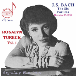 J.S. Bach & Rosalyn Tureck The Six Partitas (Recorded 1949/50) - Rosalyn Tureck Vol.1 CD