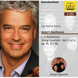 L. v. Beethoven & Auryn Quartett Auryn's Beethoven (String Quartets ∙ Vol. 3 Of 4 Op. 95, 127, 132) 2 CD