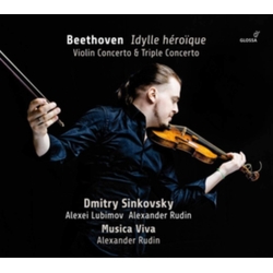 Beethoven & Dmitry Sinkovsky & Alexei Lubimov & Alexander Rudin & Musica Viva Idylle Héroique - Violin Concert & Triple Concerto CD