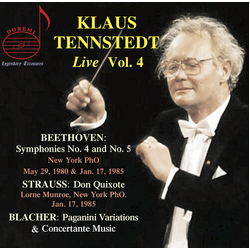 L.V. / Blacher / New York Philharmonic Beethoven Klaus Tennstedt Live, Vol. 4 CD