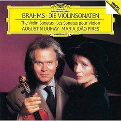 Brahms & Augustin Dumay & Maria João Pires Die Violinsonaten = The Violin Sonatas = Les Sonates Pour Violon JAPAN SHM-CD JAPANESE SHM CD