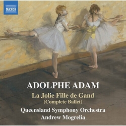 Adam & Queensland Symphony Orchestra & Andrew Mogrelia La Jolie Fille De Gand (Complete Ballet) CD